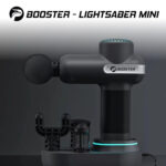 Компактний ударний масажер Booster Lightsaber Mini із зарядною станцією
